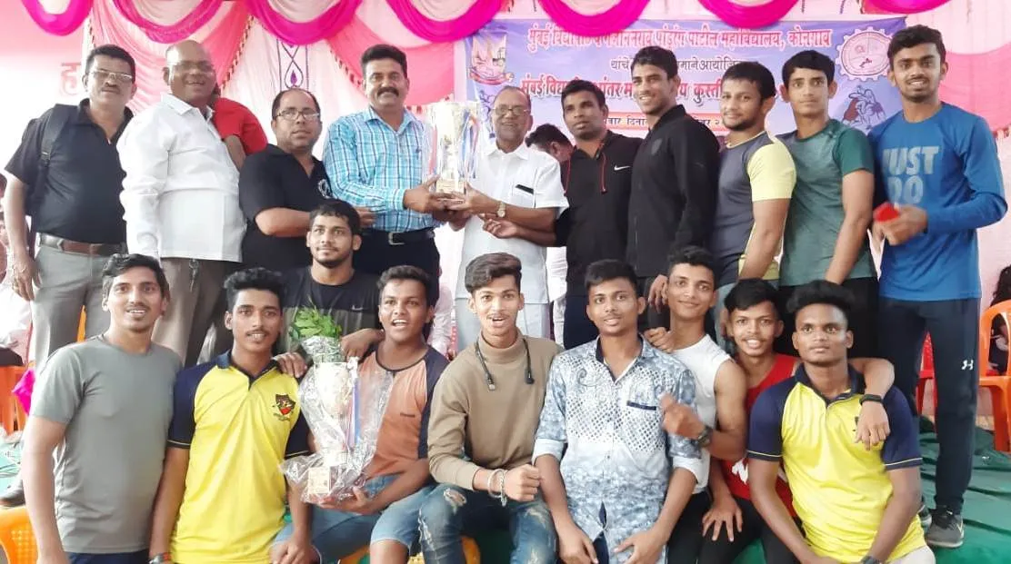 General Championship Award, Wrestling Team, University of Mumbai, 2019-20